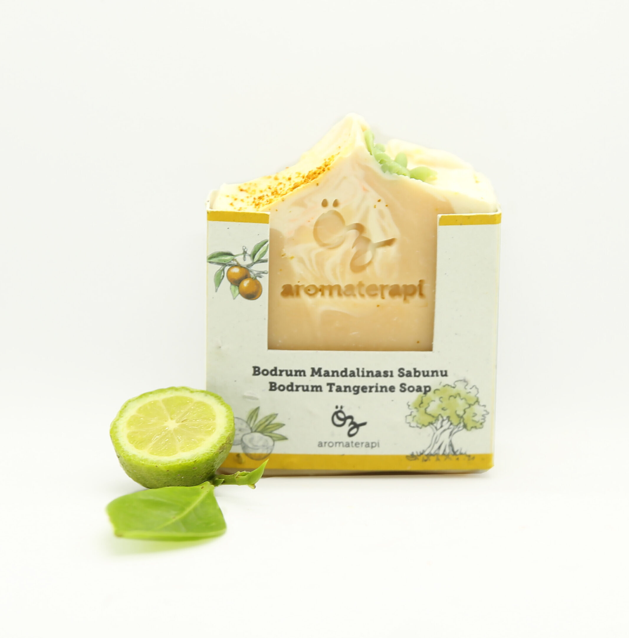 Bodrum Mandalinalı Sabun - Bodrum Mandarin Soap - 140 gr