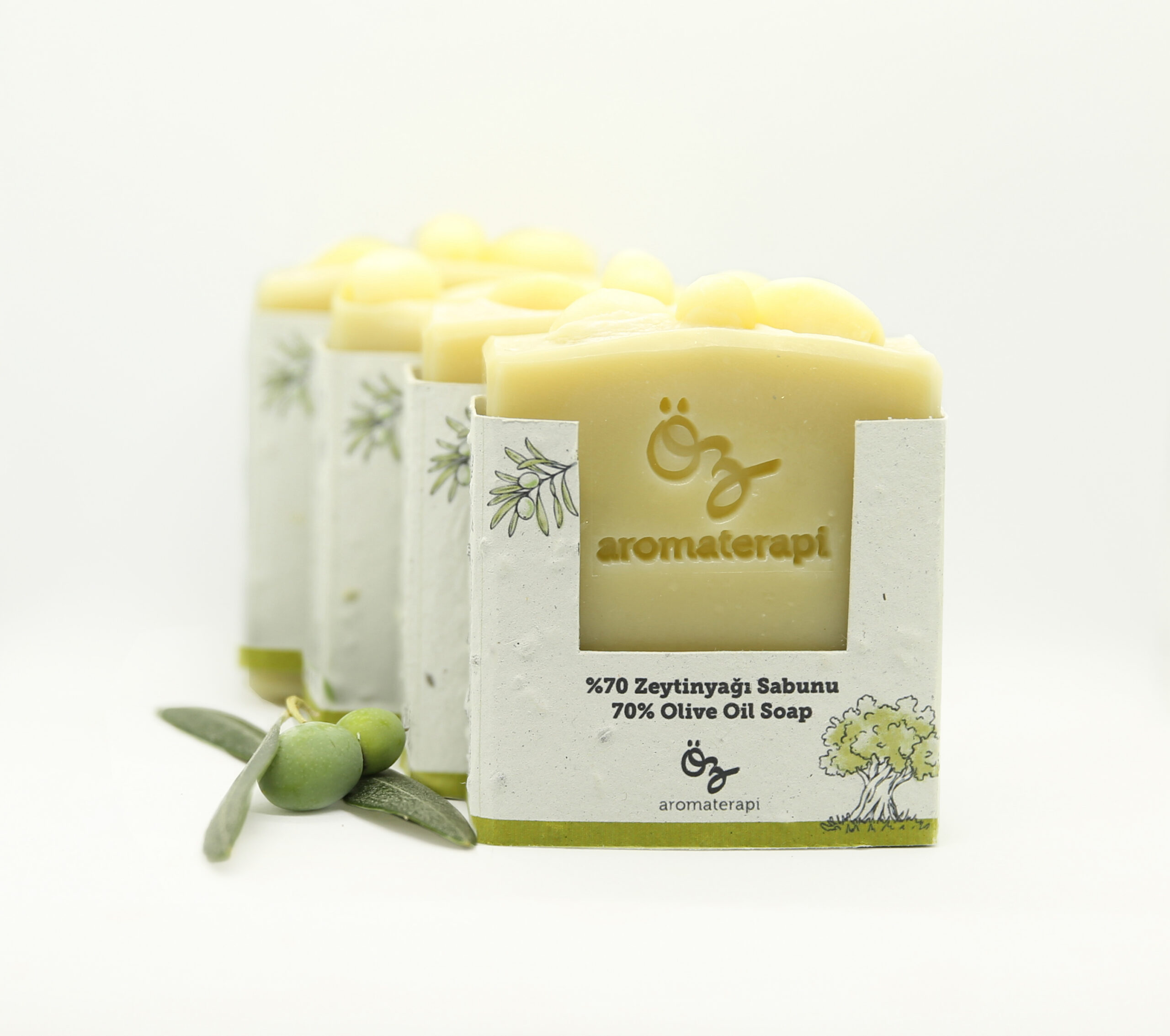 %70 Zeytinyağlı Sabun - 70% Olive Oil Soap - 140gr