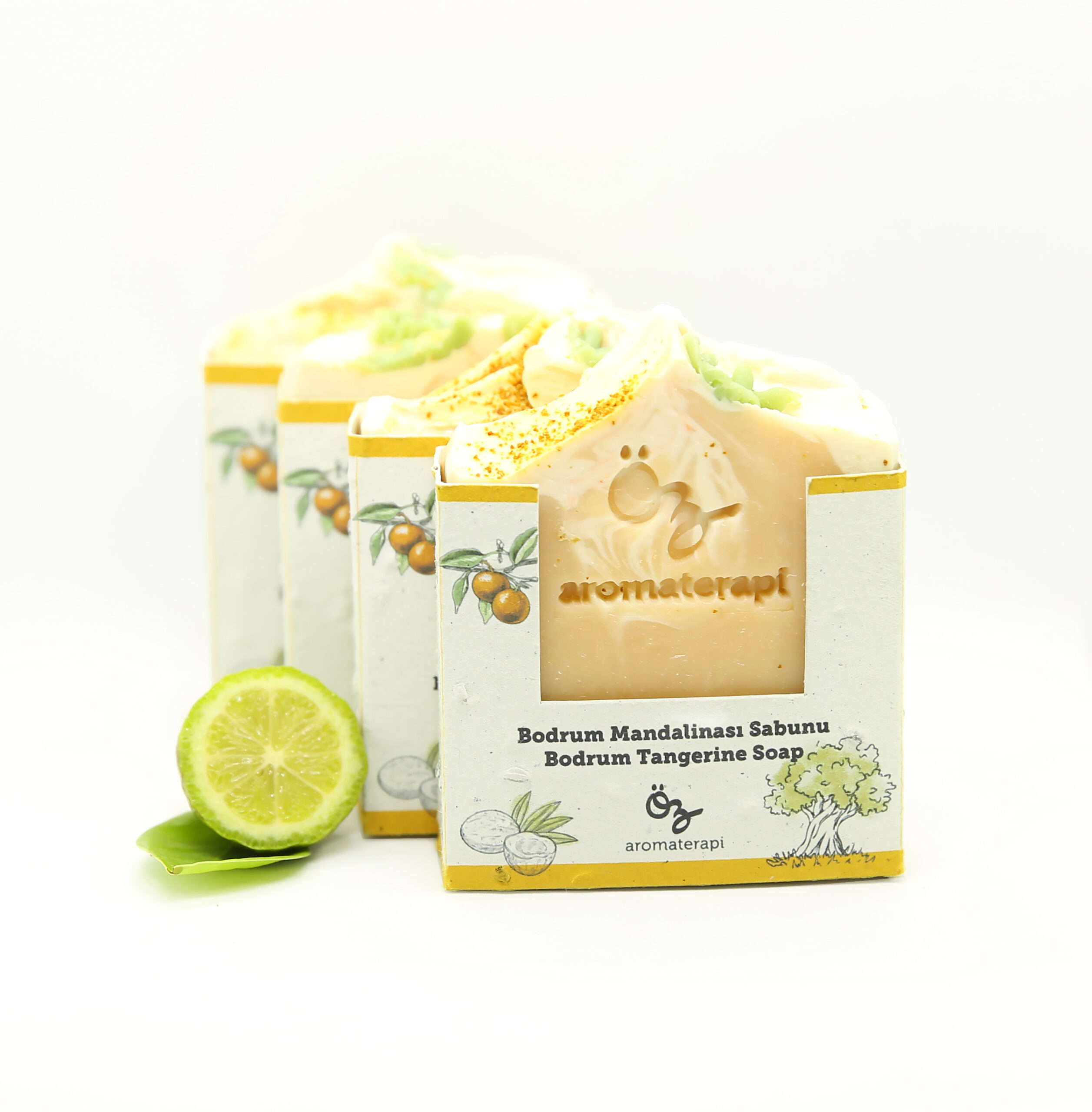 Bodrum Mandalinalı Sabun - Bodrum Mandarin Soap - 140 gr