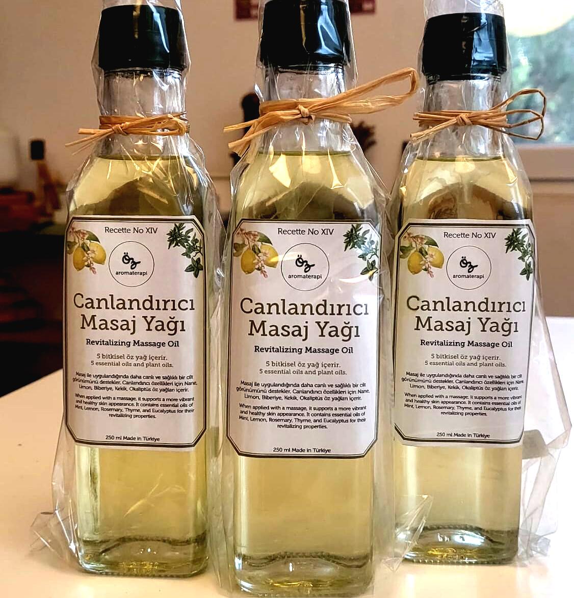 Canlandırıcı Masaj Yağı - 250ml